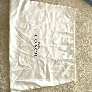 Original Coach Dust Cover 23 inches by 19 inches “as is”